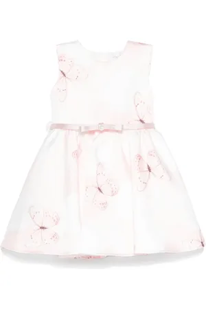 MONNALISA Vestido con mariposas estampadas