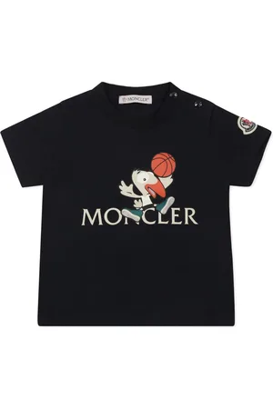Moncler Playera con logo estampado