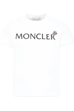 Moncler Playera con logo estampado