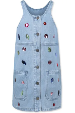 Stella McCartney Vestido con detalle de gemas