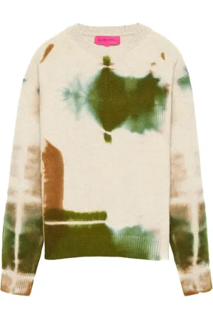 THE ELDER STATESMAN Suéter con motivo tie-dye