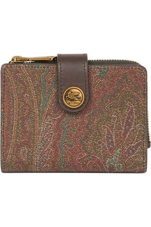 Etro Cartera con estampado de cachemira