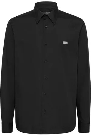 Philipp Plein Camisa manga larga con motivo Skull