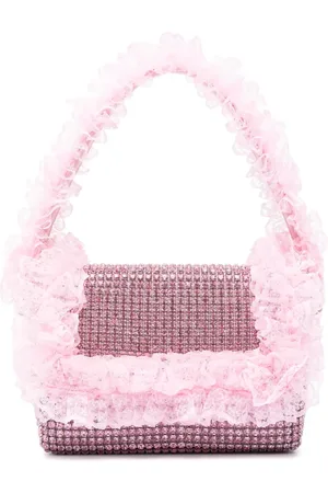 Self-Portrait Bolsa de hombro con detalles de cristal