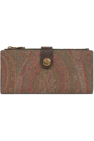 Etro Cartera con motivo de cachemira en jacquard