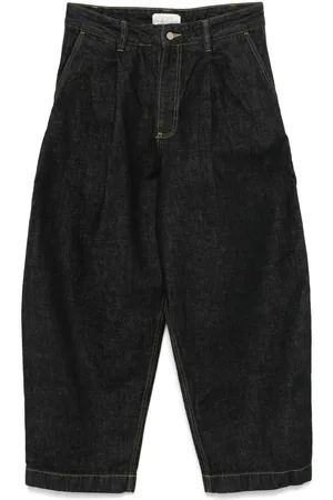 STUDIO NICHOLSON Jeans con detalle plisado