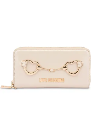 Moschino Cartera con placa del logo