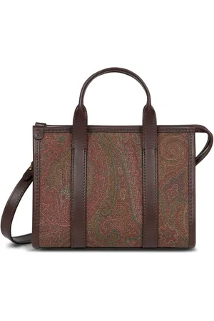 Etro Tote mini con motivo de cachemira en jacquard