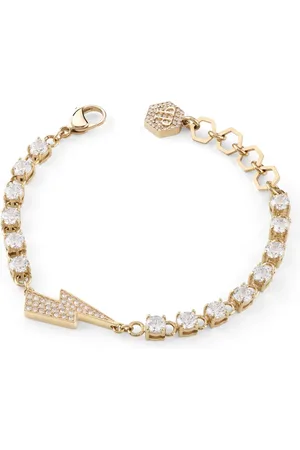 Philipp Plein Pulsera con dije de rayo