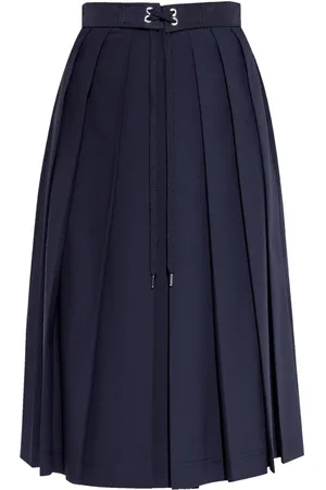 Moncler Falda midi con diseño plisado