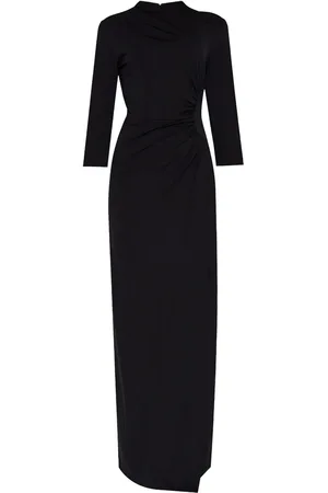 Diane von Furstenberg Vestido largo con detalle drapeado