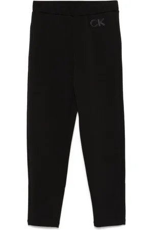 Calvin Klein Pants de vestir con logo CK