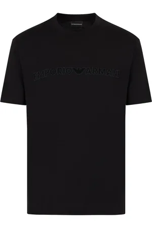 Emporio Armani Playera con parche del logo