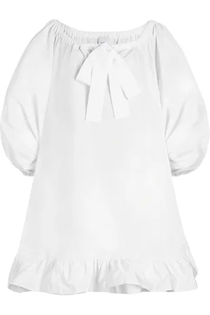 Patou Vestido midi con volantes