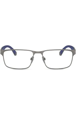 Emporio Armani Lentes con armazón rectangular