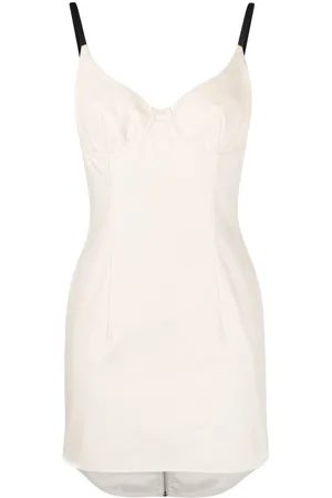 Heron Preston Vestido corto estilo corset