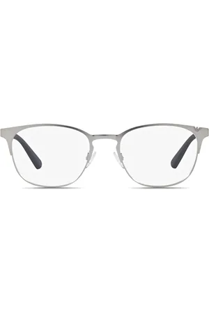 Emporio Armani Lentes con armazón redonda
