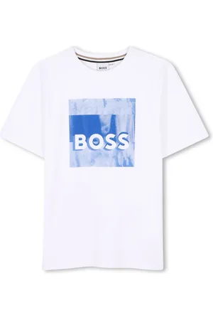 HUGO BOSS Playera con logo estampado