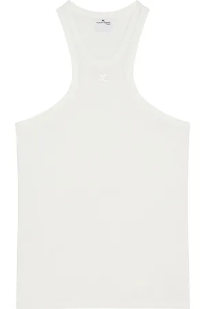 Courrèges Camiseta de malla