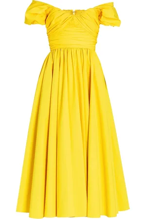 Giambattista Valli Vestido midi de popelina