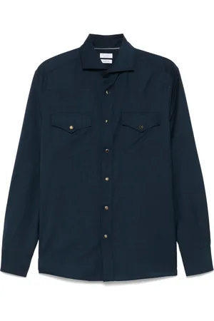 Brunello Cucinelli Camisa con botones