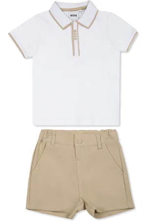 HUGO BOSS Set de shorts y playera tipo polo