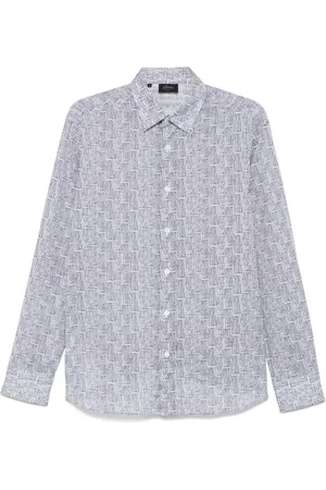 BRIONI Camisa estampada