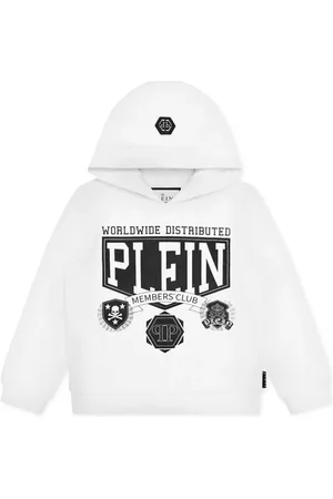 Philipp Plein Hoodie con logo estampado