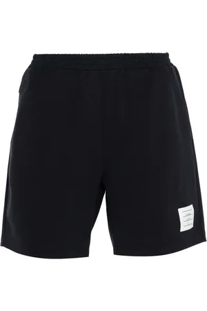 Thom Browne Shorts deportivos con tiro medio
