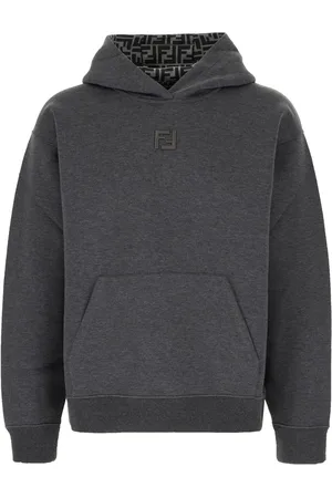 Fendi Hoodie con logo bordado
