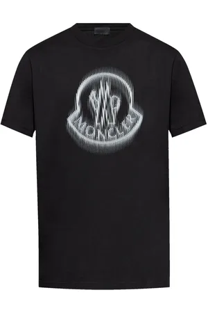 Moncler Playera con logo borroso