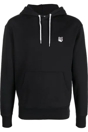 Maison Kitsuné Hoodie con logo bordado