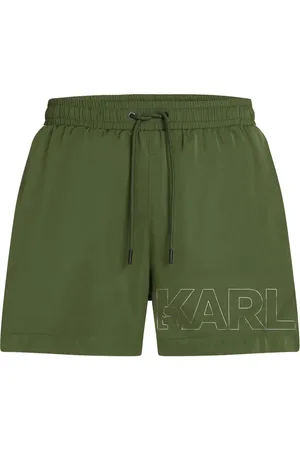 Karl Lagerfeld Logo-print swim shorts