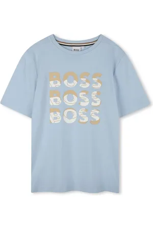 HUGO BOSS Playera con logo estampado