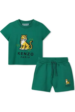 Kenzo Set de shorts con logo estampado