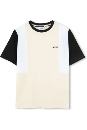 HUGO BOSS Playera con diseño color block