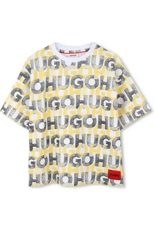 HUGO BOSS Playera con logo estampado