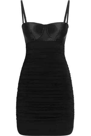 Dolce & Gabbana Vestido corto fruncido
