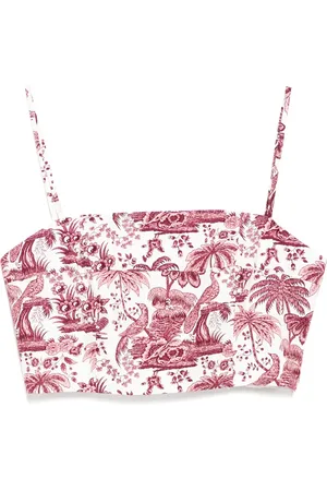 Staud Camiseta con estampado floral