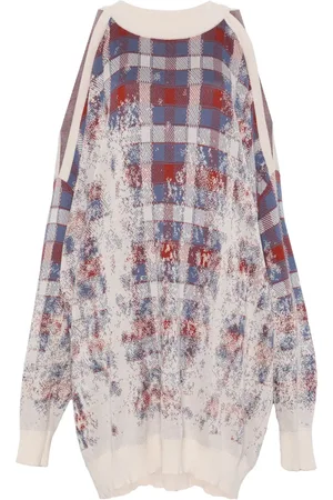 HENRIK VIBSKOV Vestido corto estilo suéter Faded Bumble