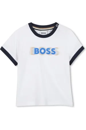HUGO BOSS Playera con logo estampado