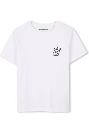 Zadig & Voltaire Playera con logo estampado