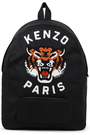 Kenzo Mochila con bordado Tigre