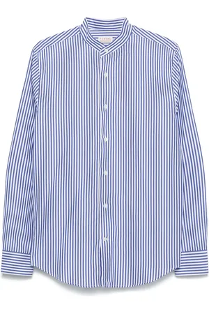 Fursac Camisa con rayas estampadas