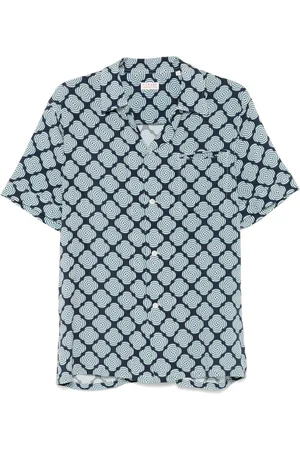 Fursac Camisa con estampado abstracto