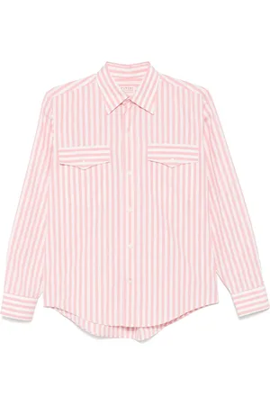 Fursac Camisa con rayas estampadas