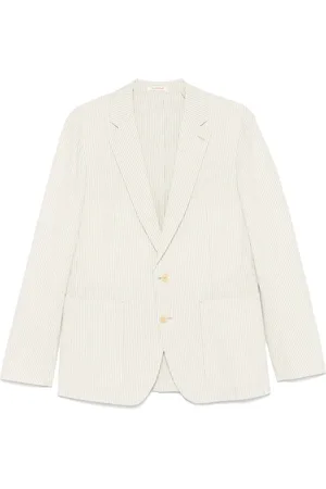 Fursac Blazer con motivo de rayas