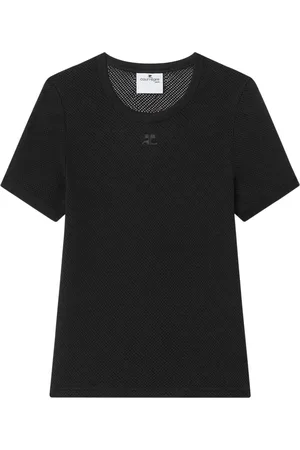 Courrèges Playera de malla