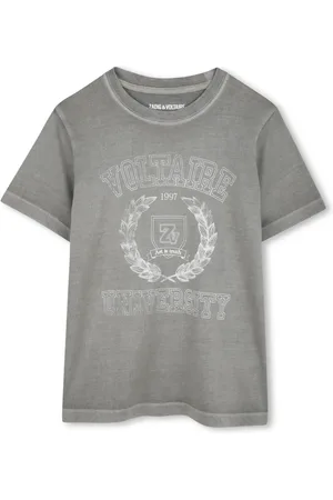 Zadig & Voltaire Playera con logo estampado