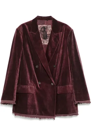 ZIGGY CHEN Blazer de terciopelo